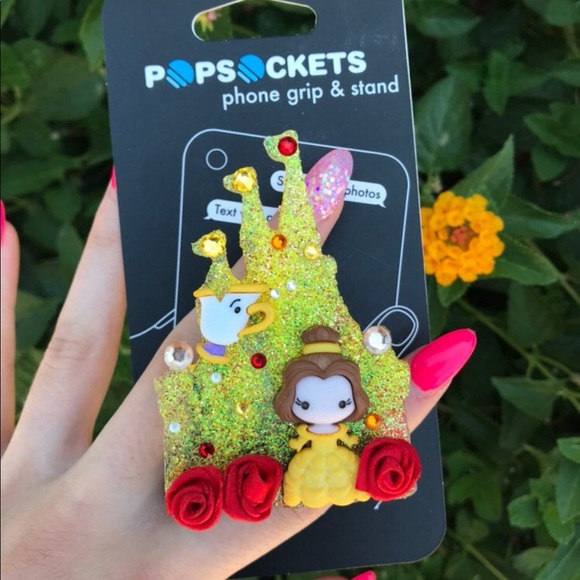 🥀 Belle & Chip Custom Popsocket Disney Magic🥀 - Picture 4 of 4